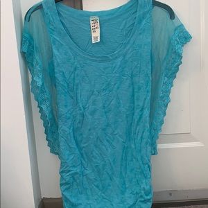 Billabong mid length tunic shirt